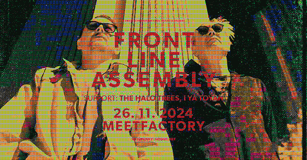 Front Line Assembly event poster
